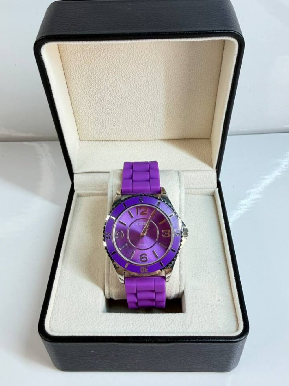 Gossip Purple Quartz Watch – Bold Statement Style